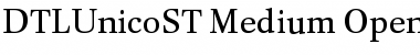 Download DTLUnicoST Font