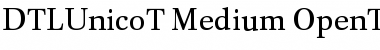 Download DTLUnicoT Font