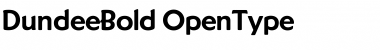 Download DundeeBold Font