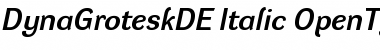 Download DynaGrotesk DE Font