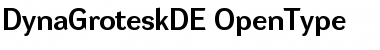Download DynaGrotesk DE Font
