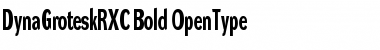 Download DynaGrotesk RXC Font