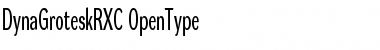 Download DynaGrotesk RXC Font