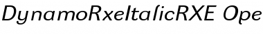 Download Dynamo RXE Font