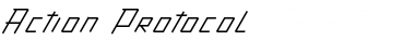 Download Action Protocol Font Download Action Protocol Font