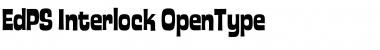 Download EdPS Interlock Font