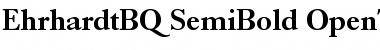 Download Ehrhardt BQ Font