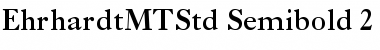 Download Ehrhardt MT Std Font