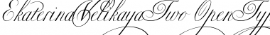 Download Ekaterina Velikaya Two Font