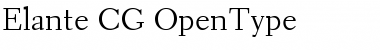 Download Elante CG Font