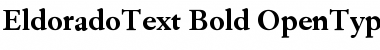 Download EldoradoText Font