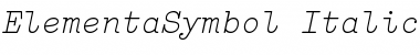 Download Elementa Symbol Font