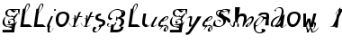 Download ElliottsBlueEyeShadow Font