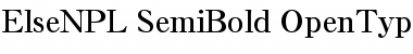 Download Else NPL Font