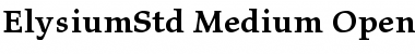 Download Elysium Std Font