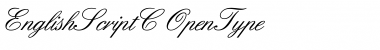 Download EnglishScriptC Font