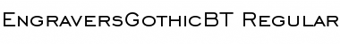 Download Engravers' Gothic Font