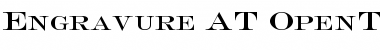 Download Engravure AT Font