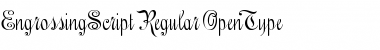 Download EngrossingScript Font