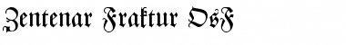 Download Zentenar-Fraktur OsF Regular Font