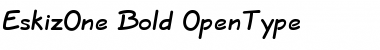 Download EskizOne-Bold Font
