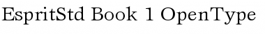 Download ITC Esprit Std Font