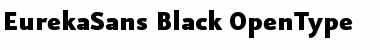 Download Eureka Sans Black Font