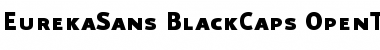 Download Eureka Sans Black Caps Font