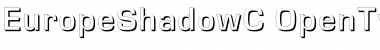 Download EuropeShadowC Font