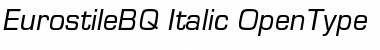 Download Eurostile BQ Font