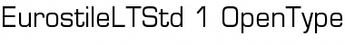 Download Eurostile LT Std Font