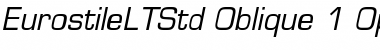 Download Eurostile LT Std Font