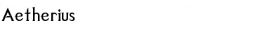 Download Aetherius Font Download Aetherius Font