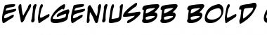 Download EvilGenius BB Font