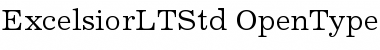 Download Excelsior LT Std Font