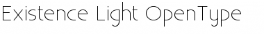 Download Existence Light Font