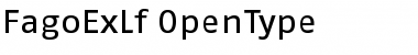 Download FagoExLf Font