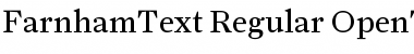 Download FarnhamText-Regular Regular Font