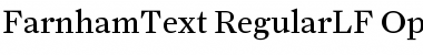 Download FarnhamText-RegularLF Regular Font