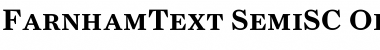 Download FarnhamText-SemiSC Regular Font