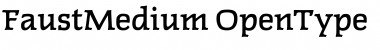 Download FaustMedium Font