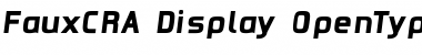 Download FauxCRA Font
