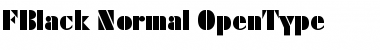 Download FBlack Font