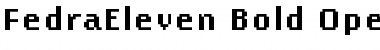 Download FedraEleven Bold Font