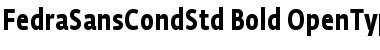 Download Fedra Sans Condensed Std Bold Font