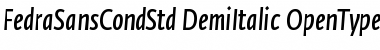 Download Fedra Sans Condensed Std Font
