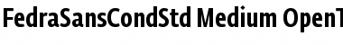Download Fedra Sans Condensed Std Medium Font
