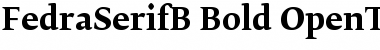 Download FedraSerifB Bold Font