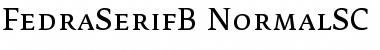 Download FedraSerifB NormalSC Font