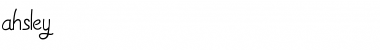 Download ahsley Font Download ahsley Font